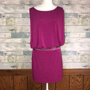 Laundry by Shelli Segal Open Back Beaded Dress 518